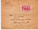 Pol124/  -POLEN - Einzelfrankatur. Schriftsteller, Nach USA 1948 - Briefe U. Dokumente
