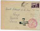 Pol139/ -POLEN -   Danzig. Hohes Tor 1945. Rot Kreuz-Brief, Zensur (Red Cross) - Briefe U. Dokumente