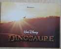 CINEMA. Dossier. Walt Disney: DINOSAURE: Mini Dossier Pour Enfants. Voir - Cinema Advertisement