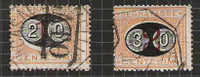 ITALIA,1890-91 SEGNATASSE NUMBER 16-17 20CENTI ET 30 CENTI @ - Portomarken