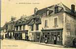 23 - CREUSE - AUZANCES - DEVANTURE Du COIFFEUR TABAC A. MOURLON - Edit. LUQUET - Auzances