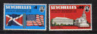 PB203 - SEYCHELLES : United States Indipendence , Serie 337/338  *** - Seychellen (1976-...)