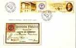 Fdc Romania 2005/D. Butculescu - 160 Years/set 2 Fdc/2 Val+ MS - Andere & Zonder Classificatie