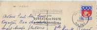 Cachet  PARIS XVIII Du 1-6-1965 Sur Tp écusson PARIS--flamme 18000 Bureaux Poste-- - Post