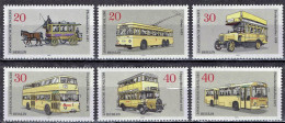 Germany / Berlin - Mi-Nr 446/451 Postfrisch / MNH ** (B1492) - Bus