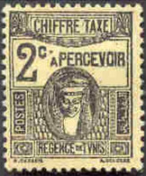 Pays : 486  (Tunisie : Régence)  Yvert Et Tellier N° : Tx    38 (*) - Timbres-taxe