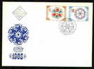 FDC 3353 Bulgaria 1984 /30 Christmas New Year  DOVE / Neujahr - Brieftauben Posthorner  Ornament Friedenstauben - FDC