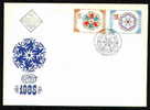 FDC 3353 Bulgaria 1984 /30 Christmas New Year  DOVE / Neujahr - Brieftauben Posthorner  Ornament Friedenstauben - Anno Nuovo