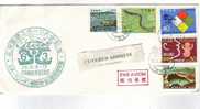 GIAPPONE 1962 - Busta Viaggiata Con Timbro Commemorativo In Gomma - Lettres & Documents