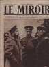 83 LE MIROIR 27 JUIN 1915 - NICOLAS II - ROME - MONT SAINT ELOI - HEBUTERNE - SENEGALAIS - QUENNEVIERE - PETAIN ... - Testi Generali