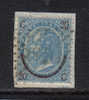RG51 - REGNO 1865, 20/15 Cent N. 24 : II Tipo Ferro Di Cavallo - Oblitérés