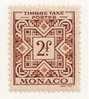 MONACO TAXE N° 33 - Segnatasse