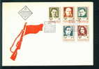 FDC 2264 Bulgaria 1972 /18 Resistance Fighters / Widerstandskampfer (III). - FDC