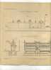 - IMPRESSION ET TEINTURE . APPAREIL A DEGOMMER ET A BOUSER . MACHINE A GRILLER. GRAVURE DE L´EXPOSITION DE PARIS DE 1878 - Andere & Zonder Classificatie