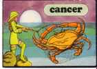 LES SIGNES DU ZODIAQUE -  LE CANCER - Astrología