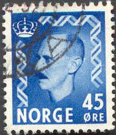 Pays : 352,02 (Norvège : Haakon VII)  Yvert Et Tellier N°:   328 (o) - Gebruikt