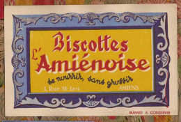 BUVARD/ BLOTTER / :: BISCOTTES L'Amienoise - Zwieback