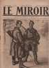 268 LE MIROIR 12 JANVIER 1919 - BERLIN - RHIN LIMBURG - SCHIRMECK - LONDRES - DARDANELLES - LIEBKNECHT - ND DE PARIS - Informations Générales