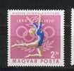 HONGRIE   N°2124  * *     JO 1970  Gymnastique - Gymnastik