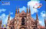 China Prepaid- Duomo Milan- Milano Italy - Kultur