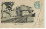 106 C /CPA  NERAC (lot & Garonne)   LA  GARE  (FP.) - Nerac