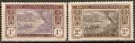 Ivory Coast 1913 Mi# 41-42 (*) Mint No Gum - Ungebraucht