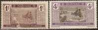 Mauritania 1913 Mi# 17, 19 (*) Mint No Gum - Unused Stamps