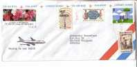 GOOD Postal Cover USA ( Acton ) To ESTONIA 1995 - Nice Stamped: Womens Club; Voice Of America; Tom Sawyer - Lettres & Documents
