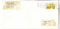 GOOD Postal Cover GREECE To ESTONIA 2001 - Good Stamped: Childress Art - Oblitérés