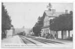 77)FL) FAREMOUTIERS POMMEUSE, GARE, Vue Intérieure ANIMEE, (arrivée Du Train) /** - Faremoutiers