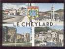 23453 Le Cheylard 4 Vues édit.cellard N° 74.529 Belle Cpsm - Le Cheylard