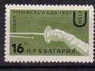 BULGARIE  N°1070 ** Escrime - Fencing