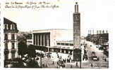 CARTE POSTALE DU HAVRE - LA GARE - LA TOUR - COURS DE LA REPUBLIQUE ET RUE CHARLES LAFFITE - Bahnhof