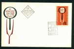 FDC 2171 Bulgaria 1971 /15 XI Congress Philatelists - Sofia / Lupe, Pinzette Und Briefmarke - Andere & Zonder Classificatie