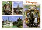 DISNEYLAND - Paris -   Les TRANSPORTS  - 4 Vues - Disneyland