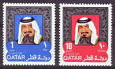 (073/740) Qatar  Emperor / Scheich / Royalty ** / Mnh  Michel 603+605 - Qatar