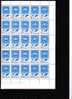 BULGARIE - 1988 - 80 Interparlamertare Conferantion Sifia - Sheet Of 25 St. -  MNH - Unused Stamps