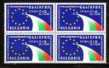 BULGARIA / BULGARIE - 2000 - Start Negotiation For Europe Bl.of Four MNH - Neufs