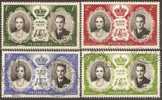 Monaco 1956 Mi# 561-564 ** MNH / Used - Ongebruikt