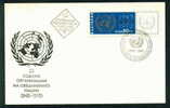 FDC 2085 Bulgaria 1970 /12 Anniversary Of UNO , United Nations / 25 Jahre Vereinte Nationen (UNO). - FDC