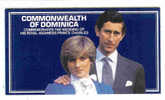 Dominica-1981 Royal Wedding Booklet - Dominique (1978-...)