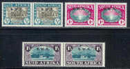 SWA 1939 Mint Hinged Stamp(s) Hugenotes 3 Pairs 210-215 - Namibie (1990- ...)