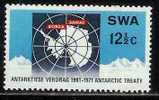 SWA 1971 Mint Never Hinged StampAntarctic Treaty 364 - Namibia (1990- ...)