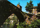 Carte Postale 48. Le Pont-de-Montvert   Le Pont Et La Vieille Horloge Trés Beau Plan - Le Pont De Montvert