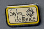 Styles De France - Markennamen