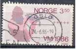 Norvège 1986 - YT 899 (o) - Oblitérés