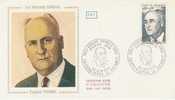 France FDC 1975 (No. Y.&T. 1827) Eugène Thomas - 1970-1979