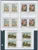 2004 RépubliqueTCHEQUE 383-85**  Tableaux, Feuillets De 4, Kleinbogen - Unused Stamps