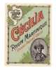 Etiquette Rhum Martinique  -  Cécilia - Rum