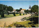 Carte Postale 78.  Bonnières-ur-Seine  Le Jardin Public Trés Beau Plan - Bonnieres Sur Seine